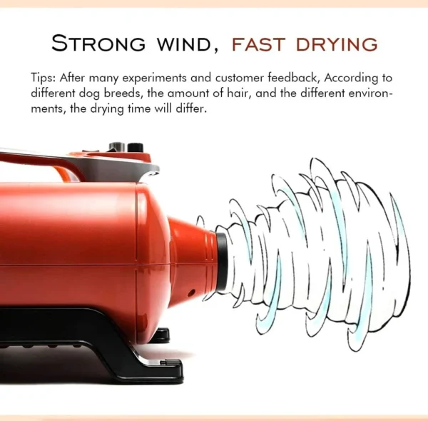 Dual‑Motor Pet Dryer