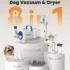 61PT4AIoaDL._AC_SL1500_ Oneisall Pet Grooming Vacuum‑Dryer