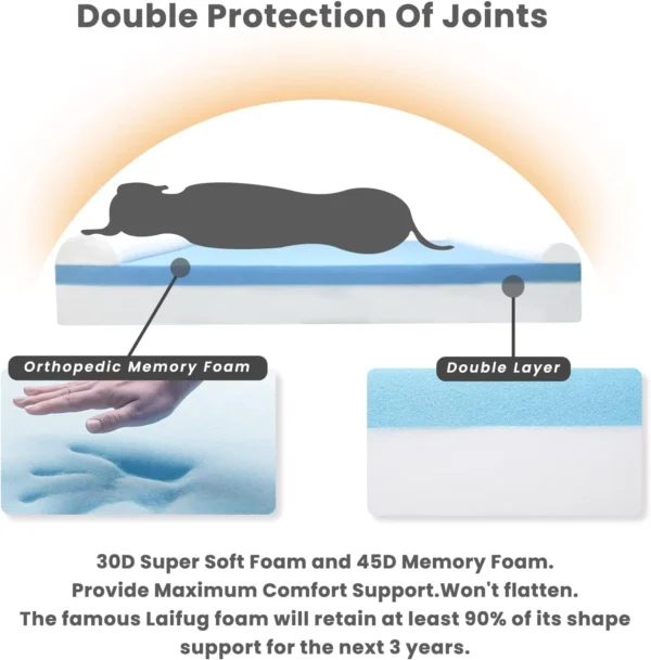Orthopedic Memory Foam Dog Bed