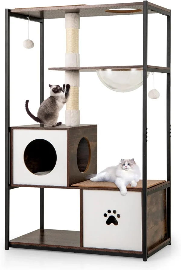 61ab0lGT4-L._AC_SL1500_ Tangkula Modern Cat Tree