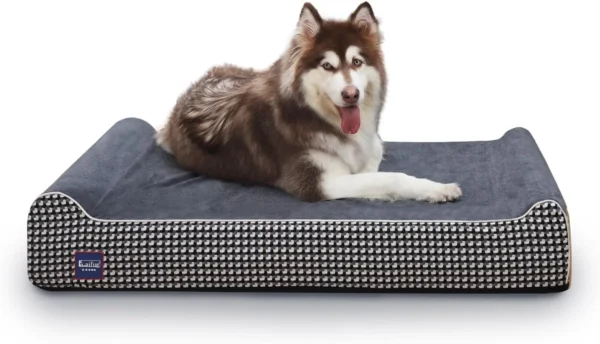 Orthopedic Memory Foam Dog Bed