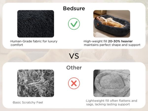 Giant Human‑Size Pet Bed
