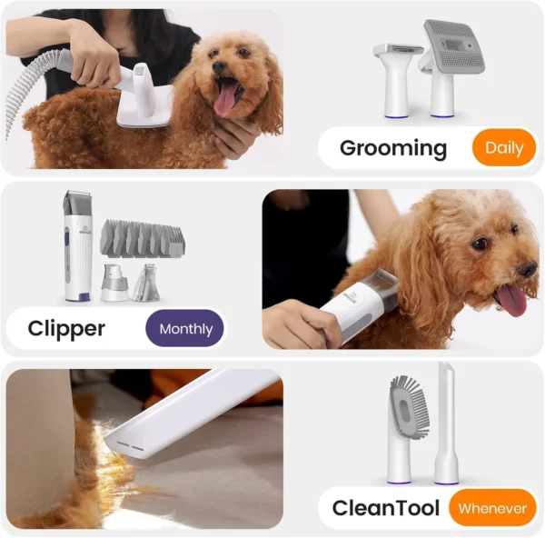 Oneisall Pet Grooming Vacuum