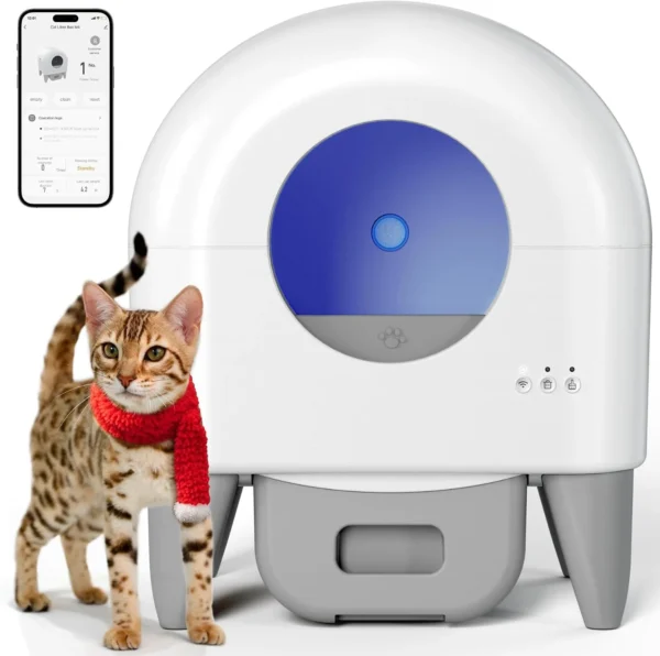 711Kxd7g1aL._AC_SL1500_ Fumoi Automatic Litter Box