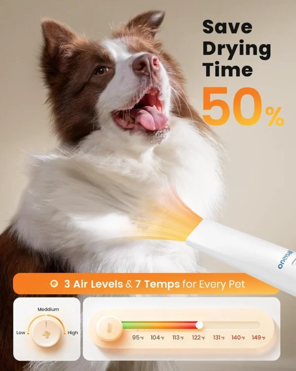 714qOfVGBSL._AC_SL1500_ Oneisall Pet Grooming Vacuum‑Dryer