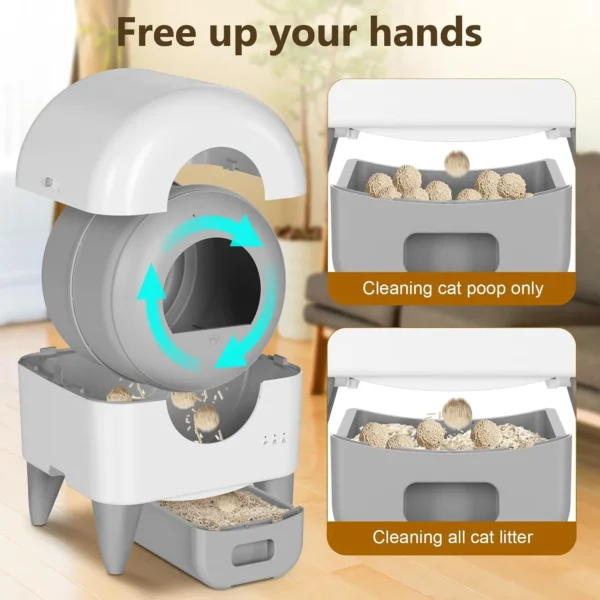 716DfWvAxlL._AC_SL1500_ Fumoi Automatic Litter Box