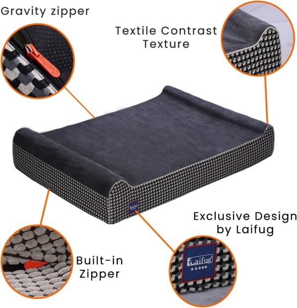 Orthopedic Memory Foam Dog Bed