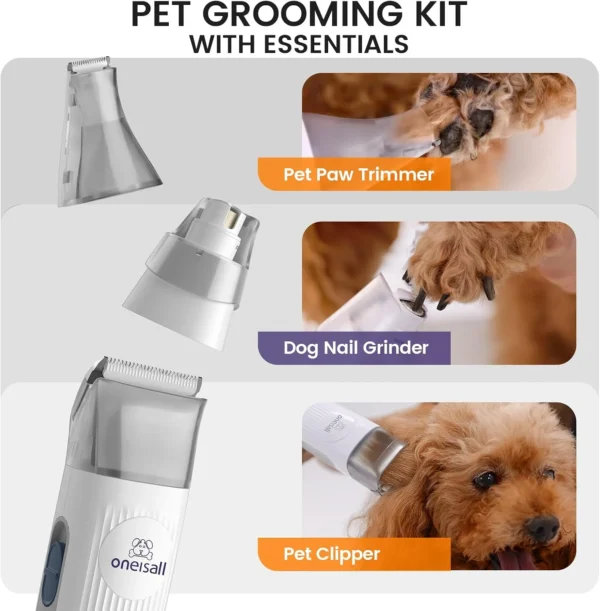 Oneisall Pet Grooming Vacuum