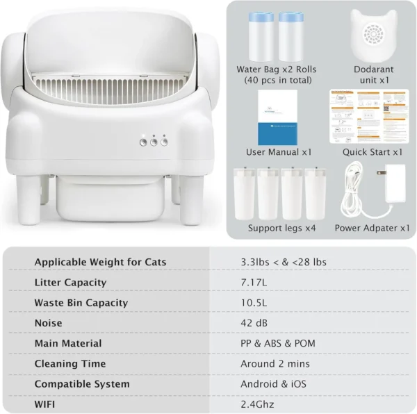 Paruuntys Automatic Litter Box