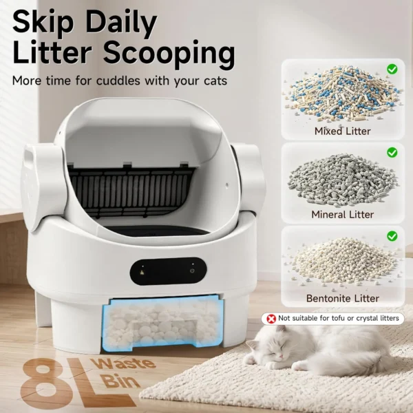 71CCWlV9maL._AC_SL1500_ Automatic Cat Litter Box
