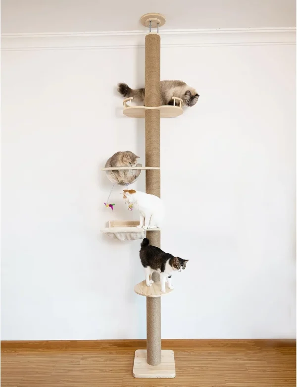 Floor‑to‑Ceiling Cat Tree