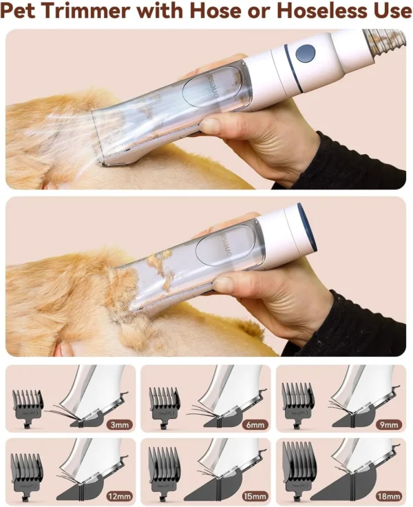 Dog Grooming Vacuum Kit