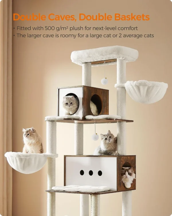 Feandrea Multi‑Level Cat Tree