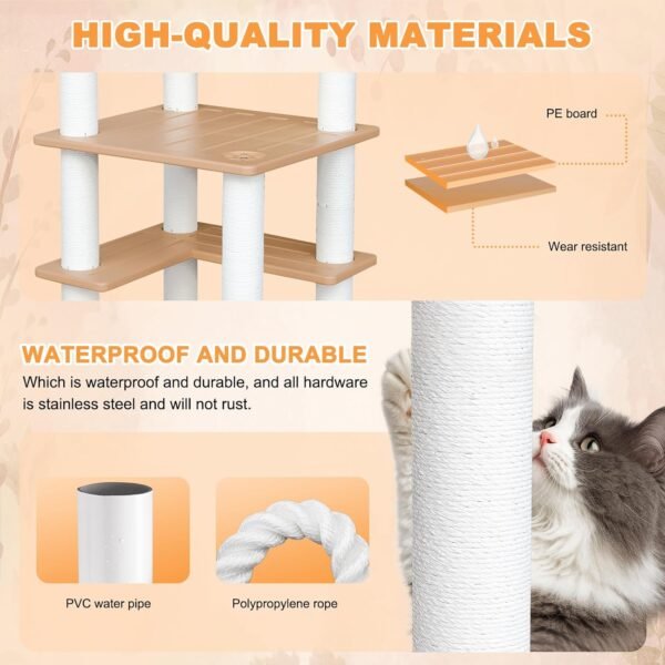 Weatherproof Outdoor Cat Tree