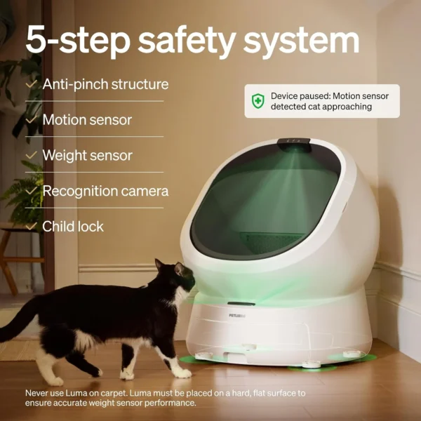 AI‑Powered Open‑Top Litter Box