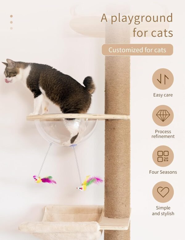 Floor‑to‑Ceiling Cat Tree