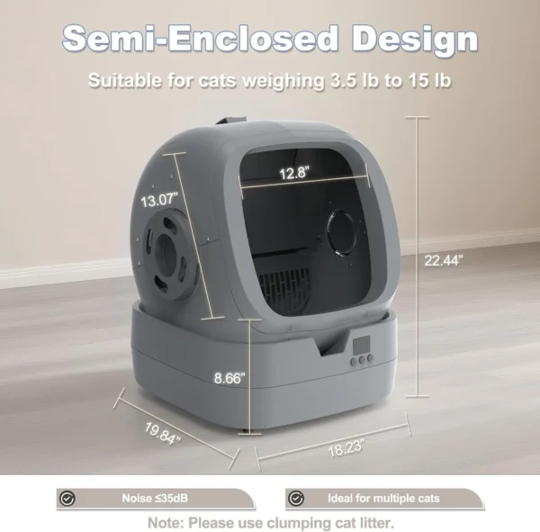 71RtXjp1xIL._AC_SL1500_ Smart Automatic Cat Litter Box