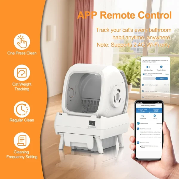 71Sknz49ayL._AC_SL1500_ Smart Cat Litter Box