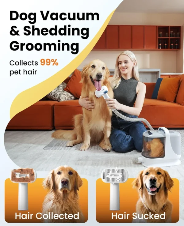 Dog Grooming Vacuum Kit