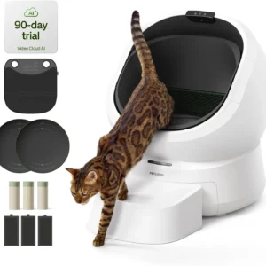 AI‑Powered Open‑Top Litter Box