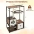 71ZWndBY4ZL._AC_SL1500_ Tangkula Modern Cat Tree