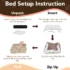 71ah-ZIBt3L._AC_SL1500_ Friends Forever Orthopedic Dog Bed