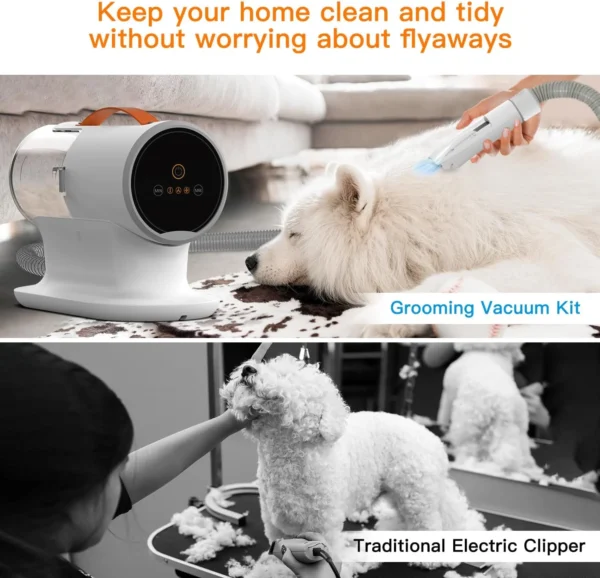 Pet Grooming Vacuum Kit