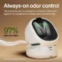 AI‑Powered Open‑Top Litter Box