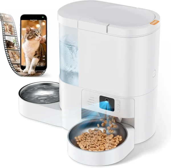2‑in‑1 Pet Feeder Camera