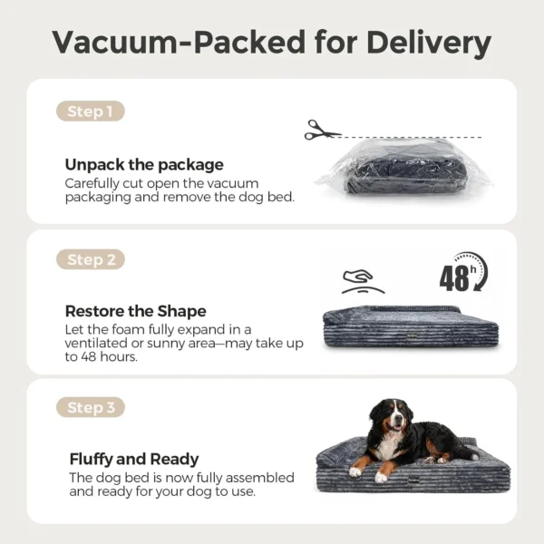 Heavy‑Duty XXL Dog Bed