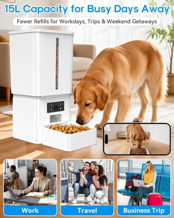 lz001-05 Smart 15L Dog Feeder