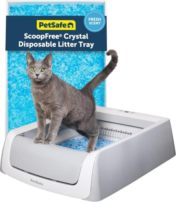 Crystal Pro Uncovered Litter Box