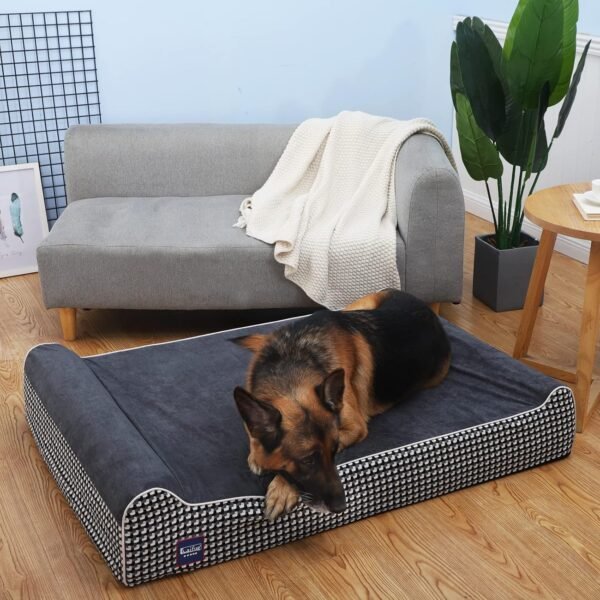 Orthopedic Memory Foam Dog Bed