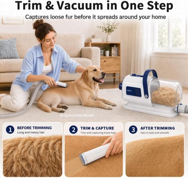 Buenkee Pet Vacuum Kit