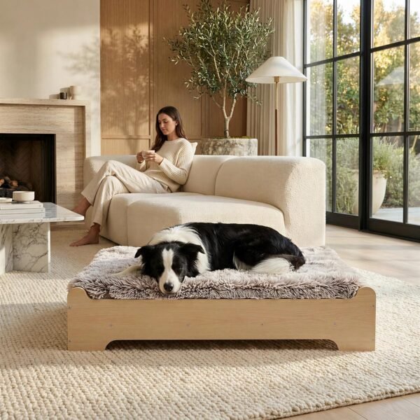 81+MCYz1QeL._AC_SL1500_ Wood Elevated Dog Bed