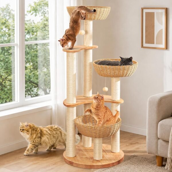 81OZH9UX06L._AC_SL1500_ SHODMI Modern Cat Tree