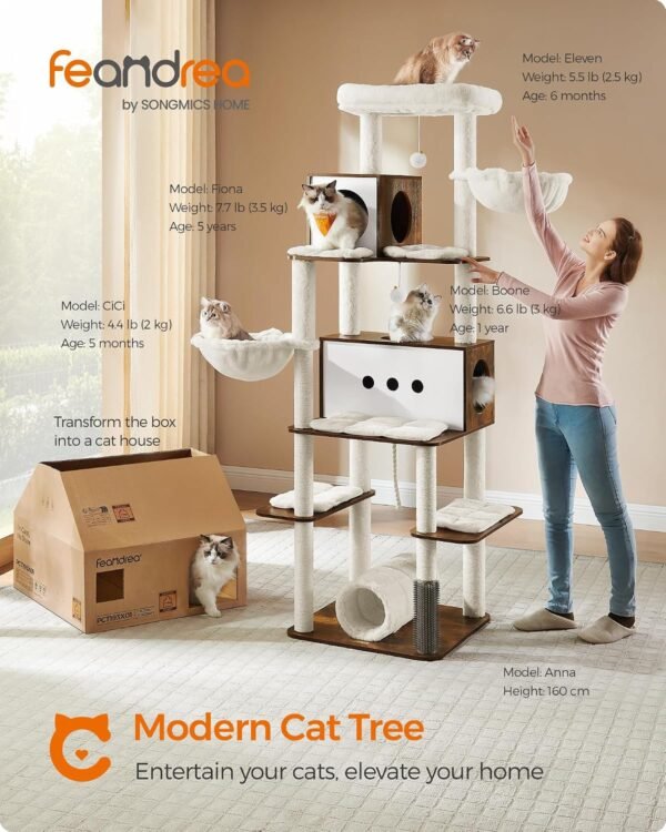 Feandrea Multi‑Level Cat Tree