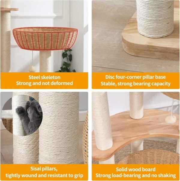 81VdQKkWC5L._AC_SL1500_ SHODMI Modern Cat Tree