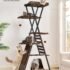 38.2" Modern Multi‑Level Cat Condo