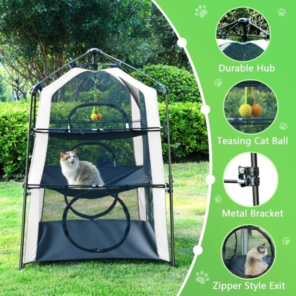 81h9T3TNpfL._AC_SL1500_ CypherX Outdoor Cat Enclosure