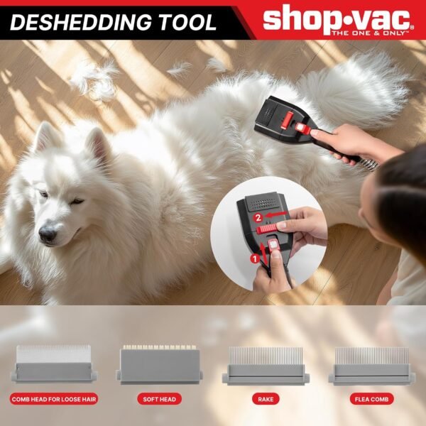 81jT84tCV0L._AC_SL1500_ Shop‑Vac Pet Grooming Vacuum