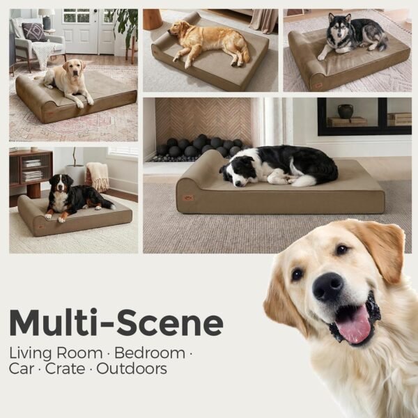 81s6nz92QvL._AC_SL1500_ XXL Orthopedic Dog Couch Bed