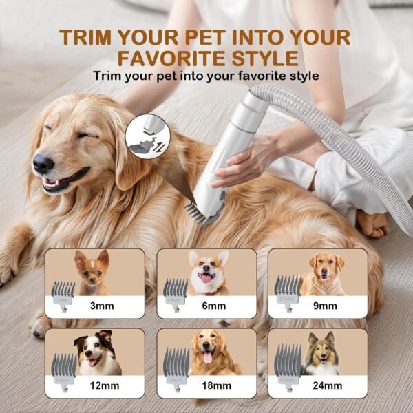 Pet Grooming Vacuum Kit