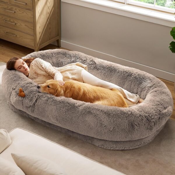 Giant Human‑Size Pet Bed