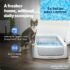 Crystal Pro Uncovered Litter Box