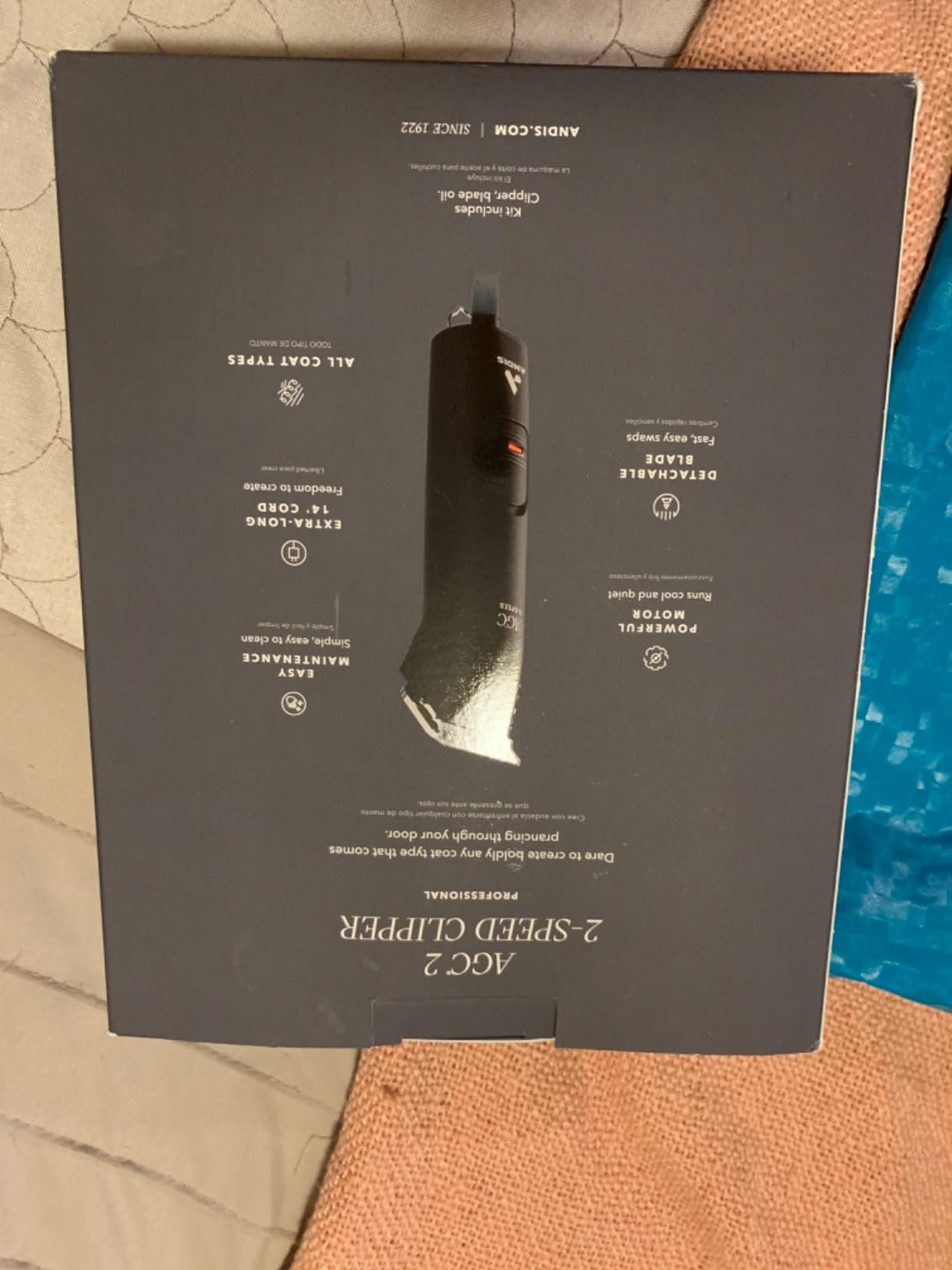 Andis 2‑Speed Pet Clipper photo review