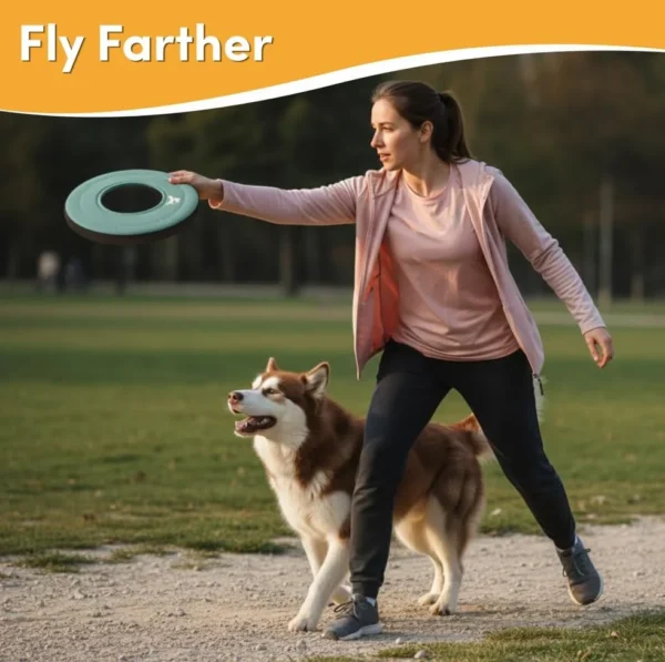 611XjT8qawL._AC_ Eco Floating Dog Frisbee