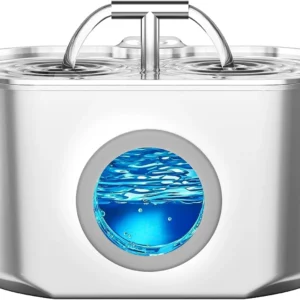 Stainless Steel 2.2L Cat Fountain