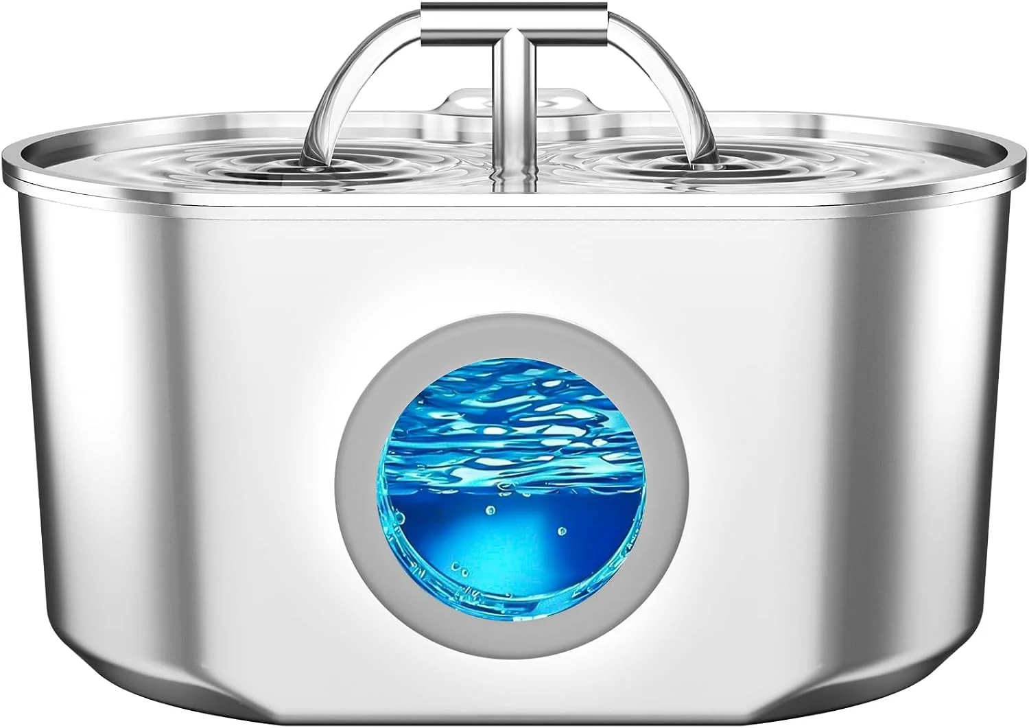 Stainless Steel 2.2L Cat Fountain