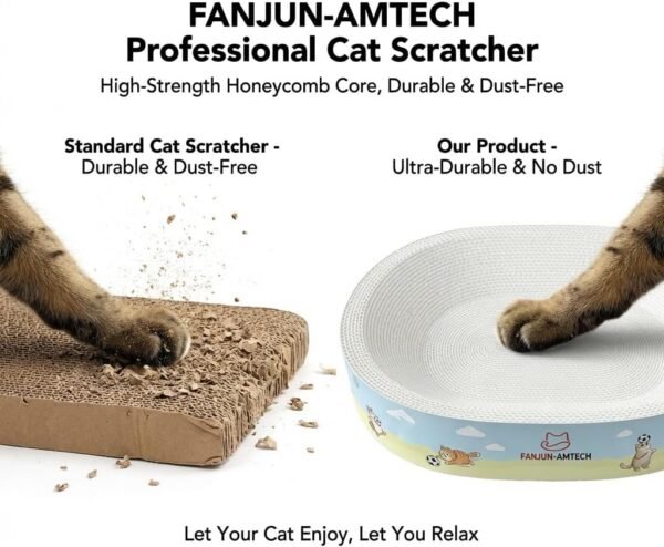 61daFC0AbSL._AC_SL1024_ Large Cardboard Cat Scratcher Bed